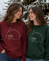 Load image into Gallery viewer, Your Savior is Born -  Luke 2:11 | Unisex Premium Sweatshirt