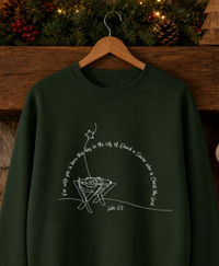 Load image into Gallery viewer, Your Savior is Born -  Luke 2:11 | Unisex Premium Sweatshirt