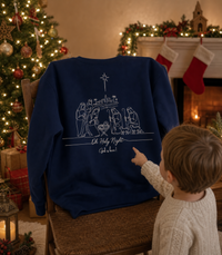 Load image into Gallery viewer, O Holy Night - God is Here! | Unisex Premium Sweatshirt