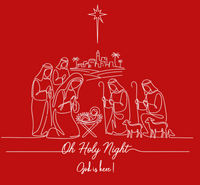 Load image into Gallery viewer, O Holy Night - God is Here! | Unisex Premium Sweatshirt